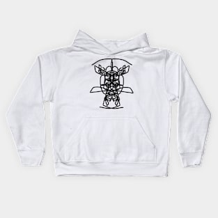 mexican art Kids Hoodie